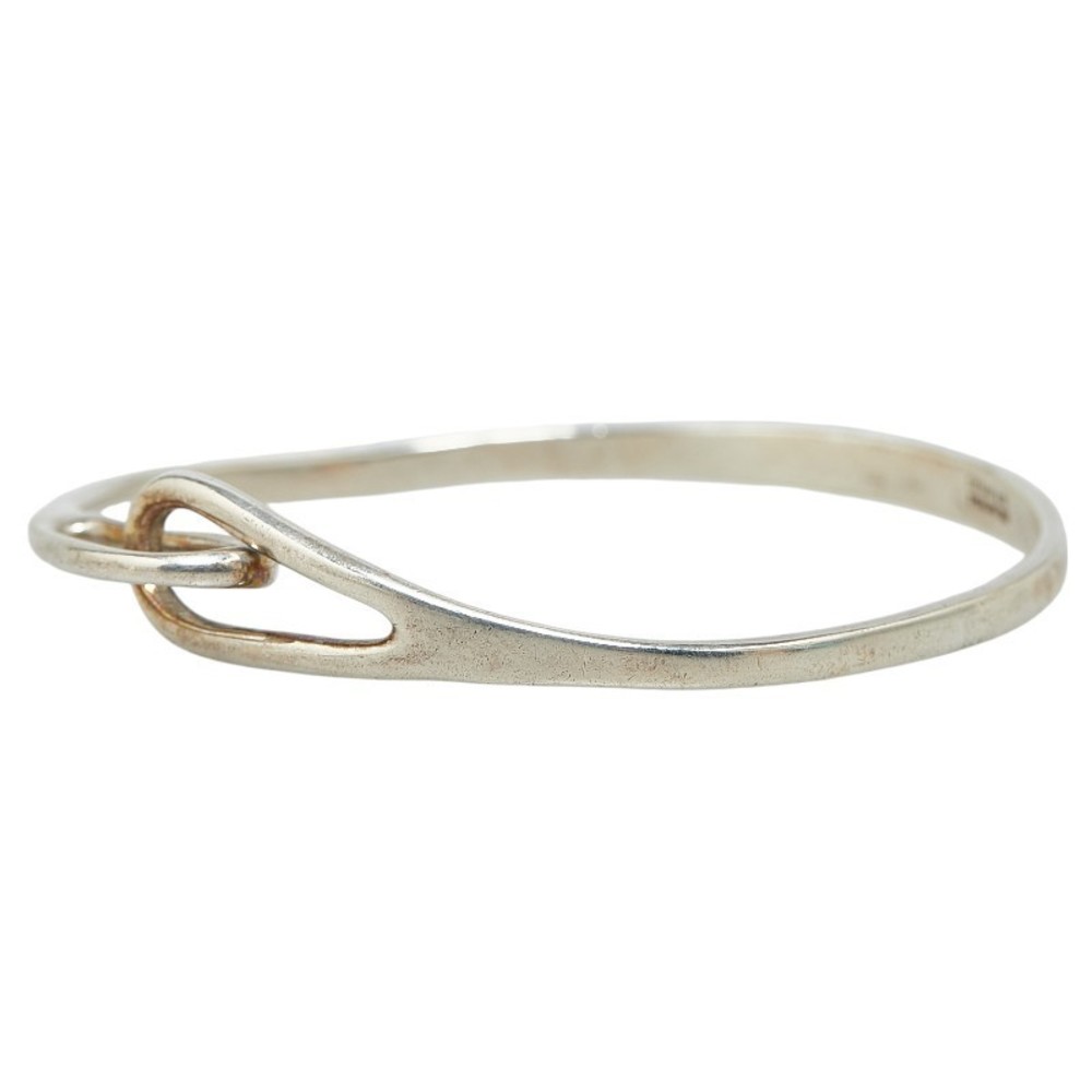 Tiffany Double Loop Bangle Bracelet Sterling Silv… - image 2